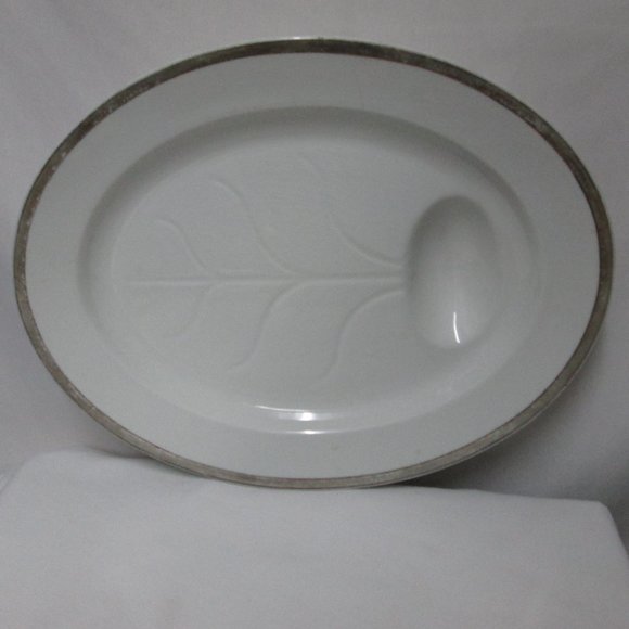 Antique Wedgwood James Green Nephew Meat Turkey Tree of Life Platter Tray 19x15 - Picture 1 of 11